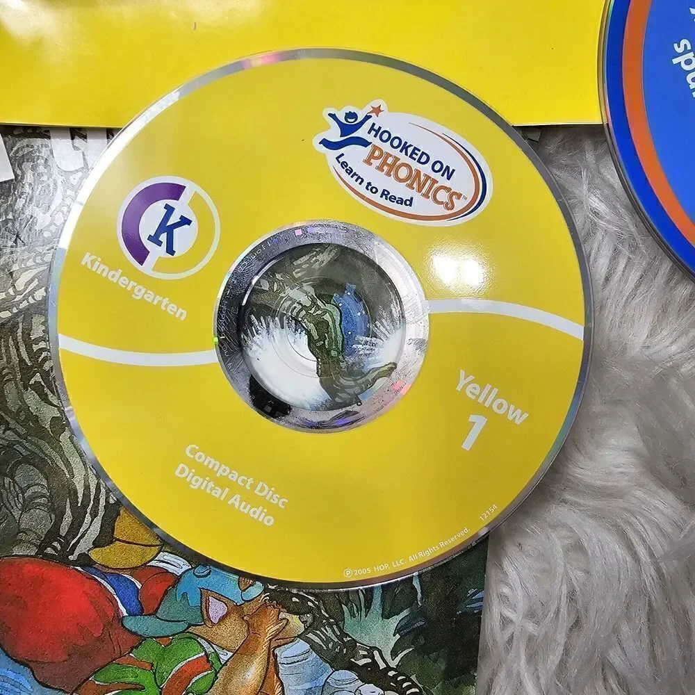 Hooked On Phonics Lot Learn To Read Letters Sounds Discs Books Cards